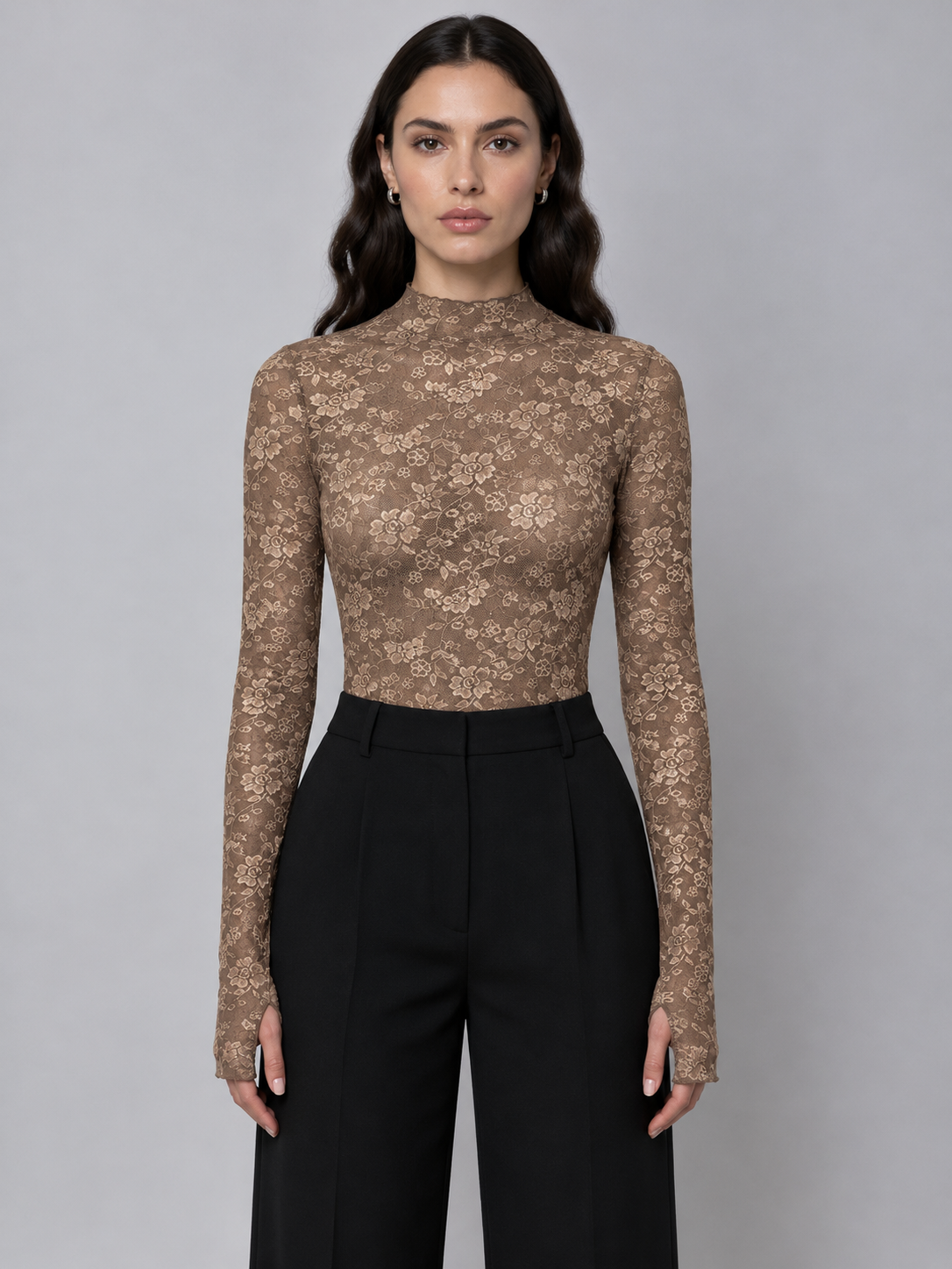 BLUSA ENCAJE
