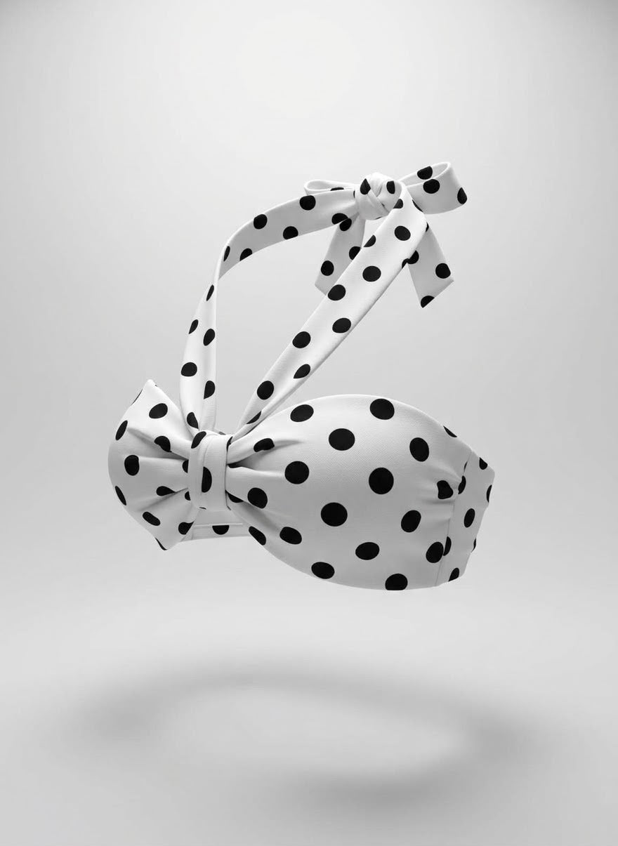 STRAPLE POLKA DOTS