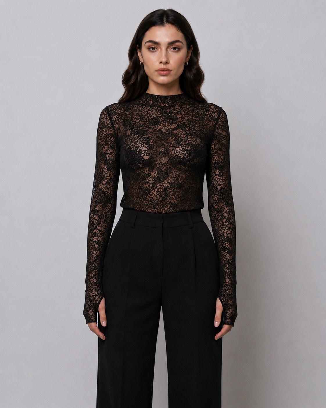 BLUSA ENCAJE