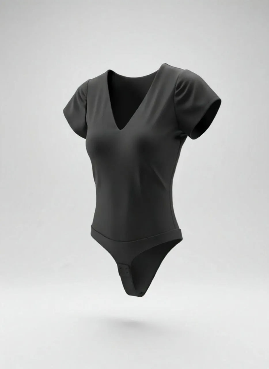 BODY FAJERO MANGA CORTA / CUELLO V