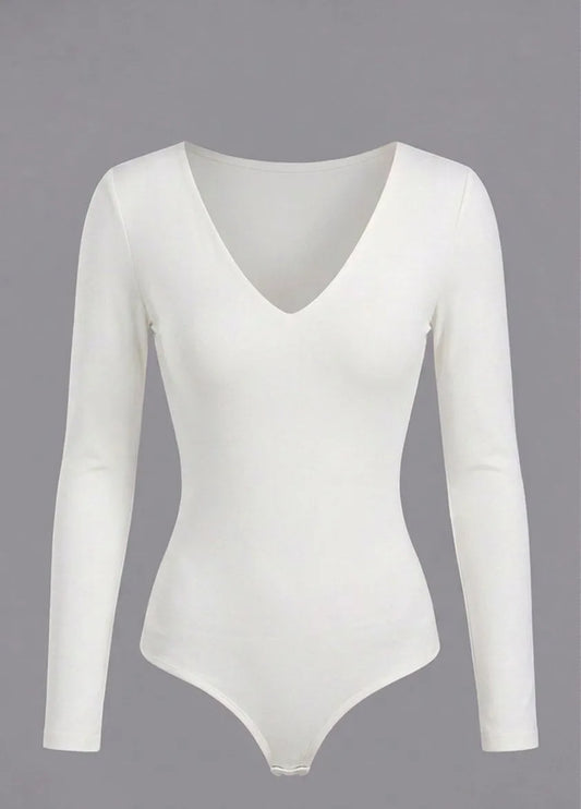 BODY FAJERO MANGA LARGA / CUELLO V