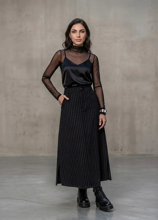 FALDA OXFORD LINEAS