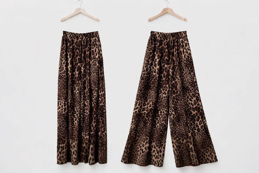 PALAZO ANIMAL PRINTS PETITE