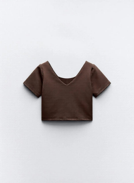 POLO CROP FAJERO