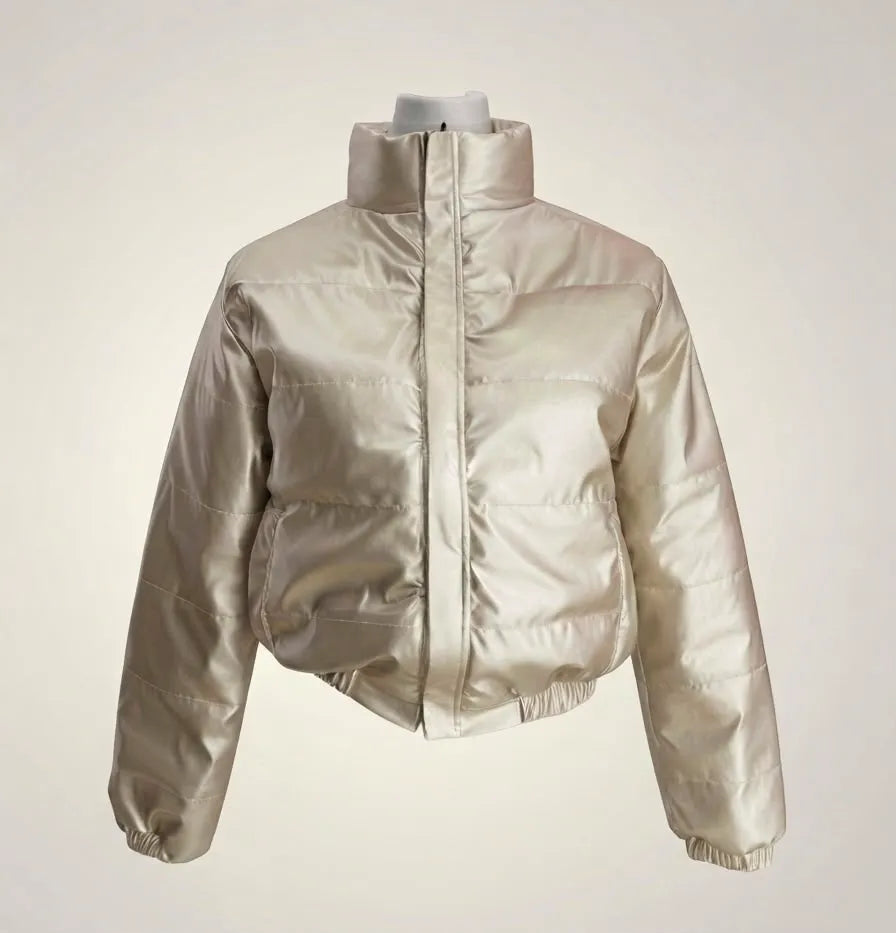 PUFFER METALICO GOLDEN